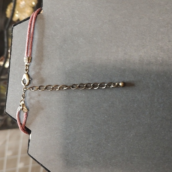 Tribal Brass Statement Necklace - Picture 5 of 5